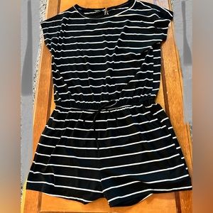 Women’s striped Romper